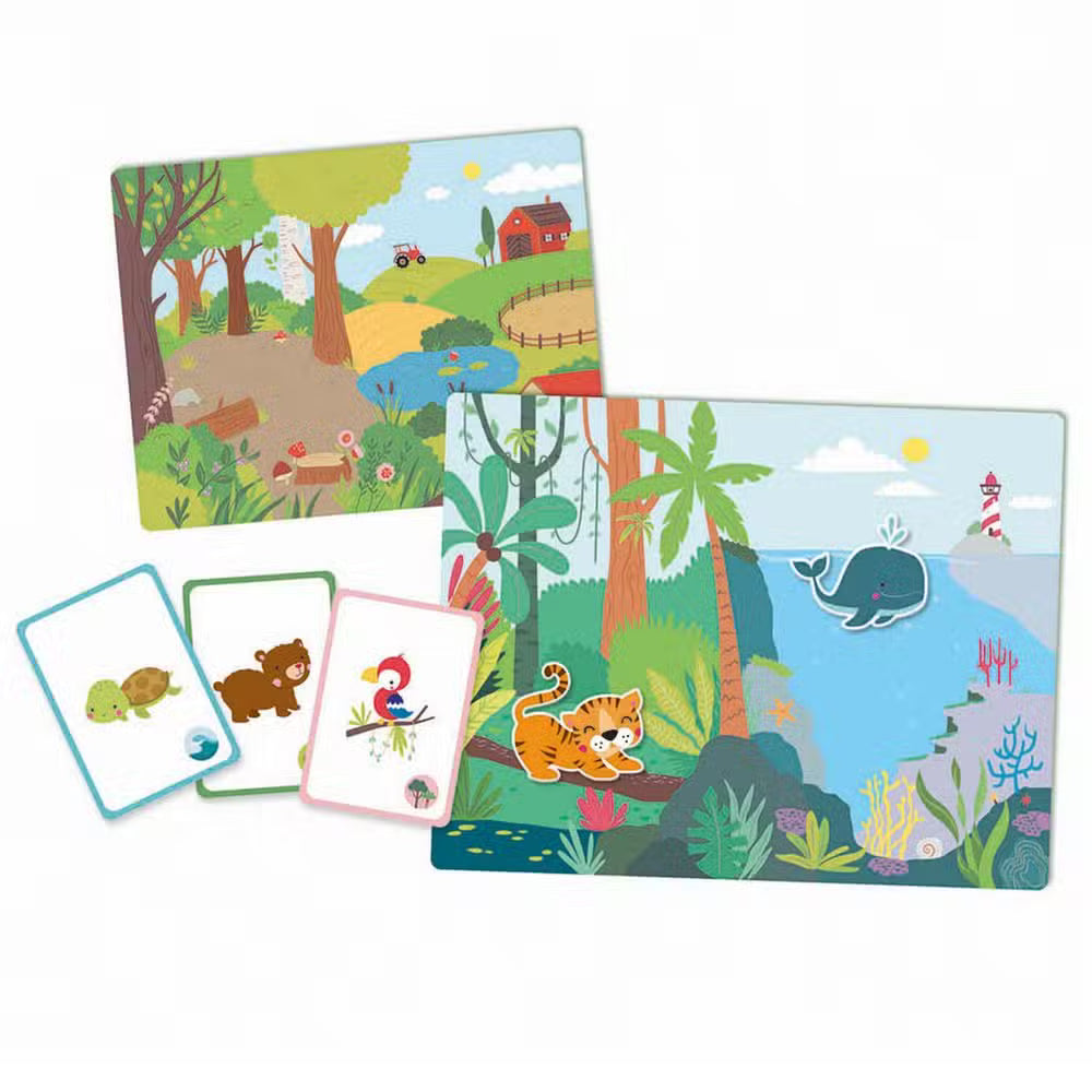 Auzou Magnetisk Legesæt Dyreunger