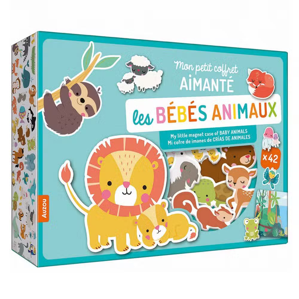 Auzou Magnetisk Legesæt Dyreunger