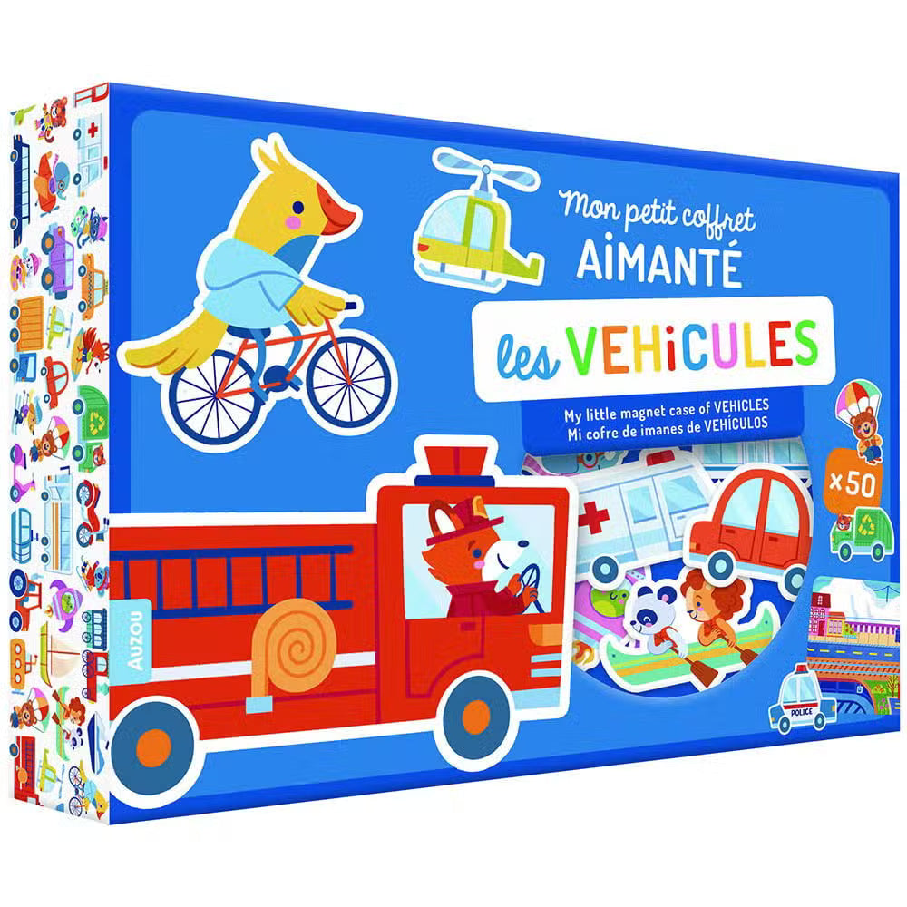 Auzou Magnetisk Legesæt Transportmidler