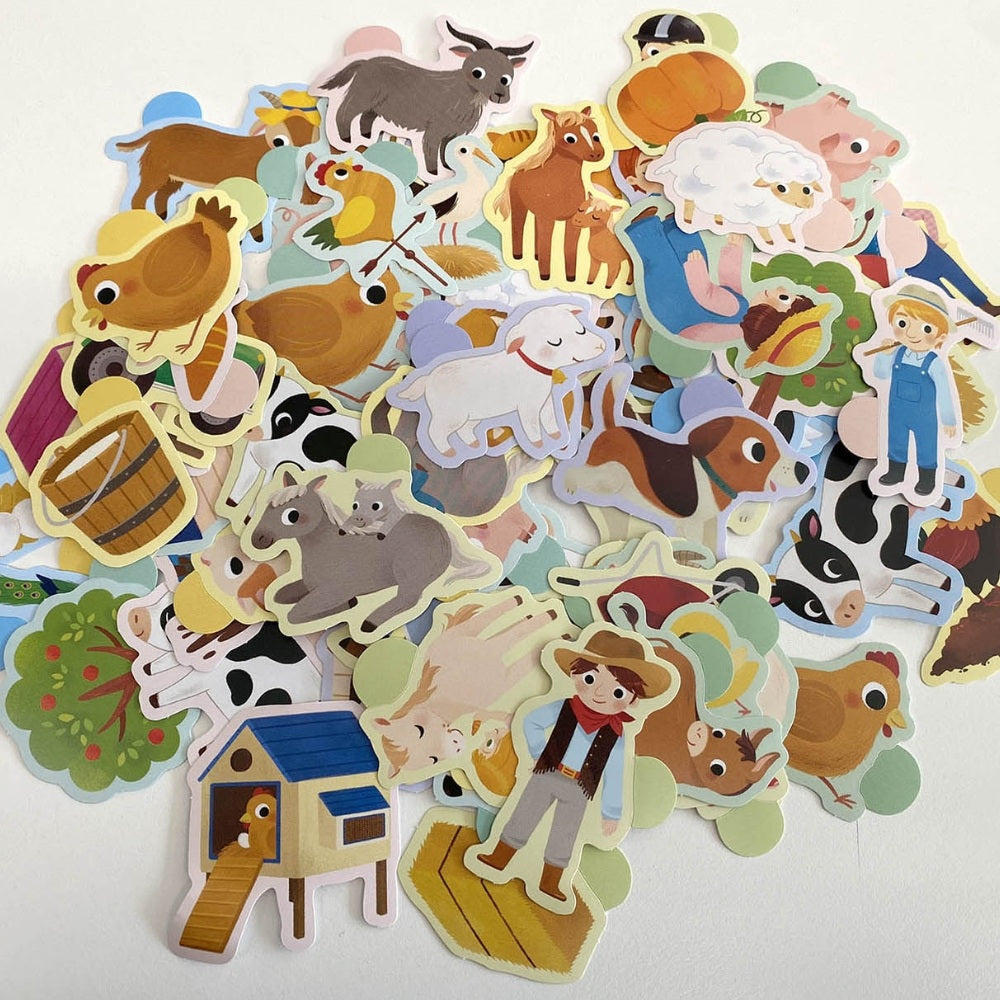 Auzou Mine Første Klistermærker Bondegården