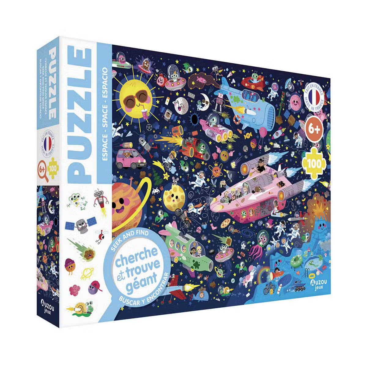 Auzou Puslespil Søg Og Find Rummet