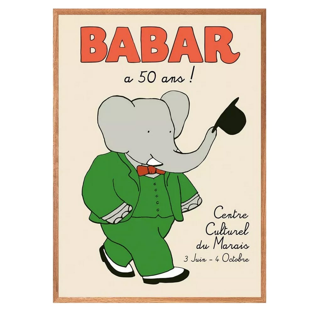Babar Plakat A 50 Ans