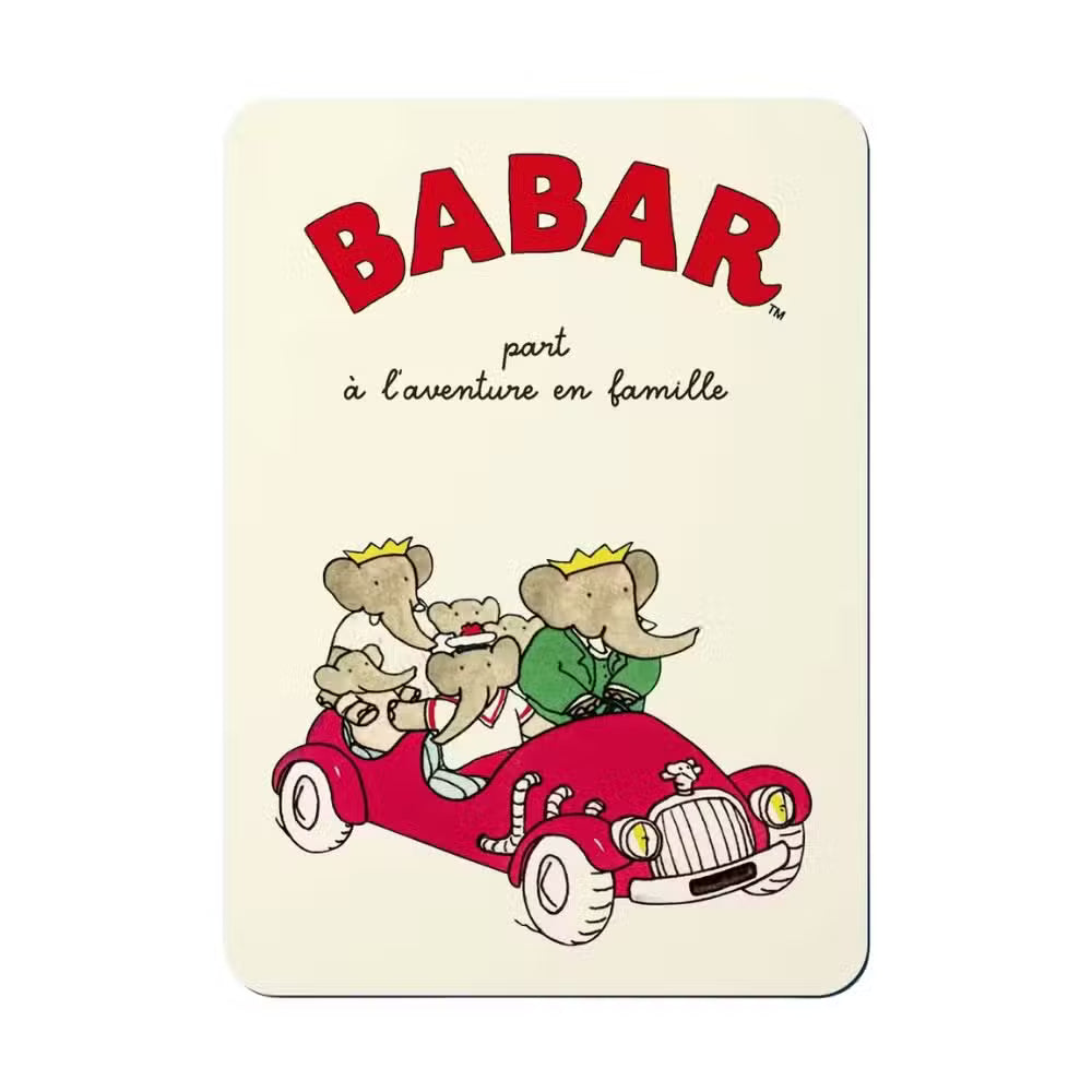 Babar Postkort På Tur