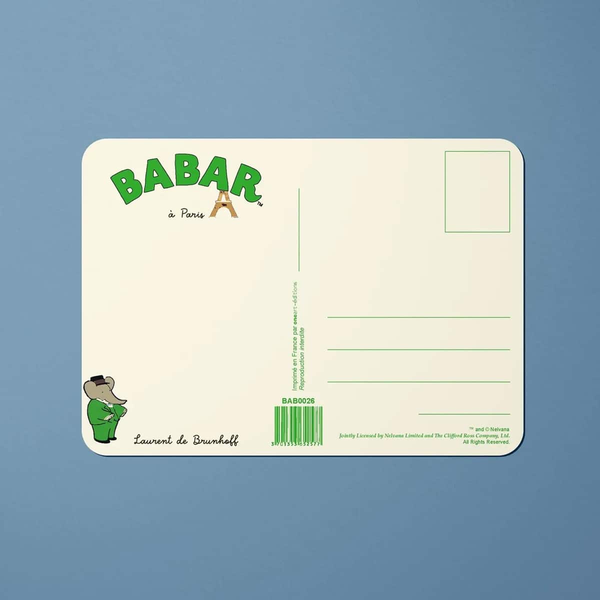 Barbar Postkort I Paris