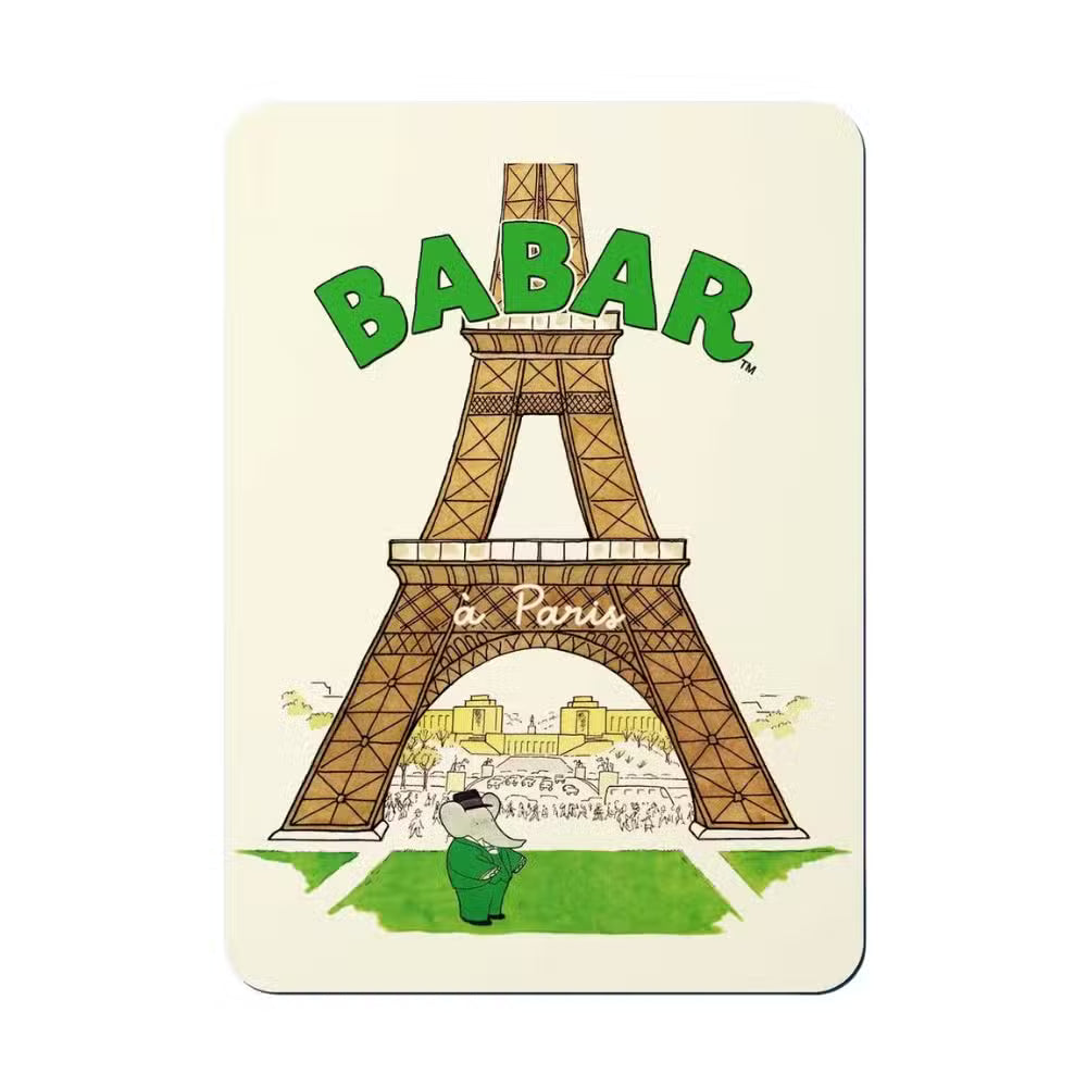 Babar Postkort I Paris