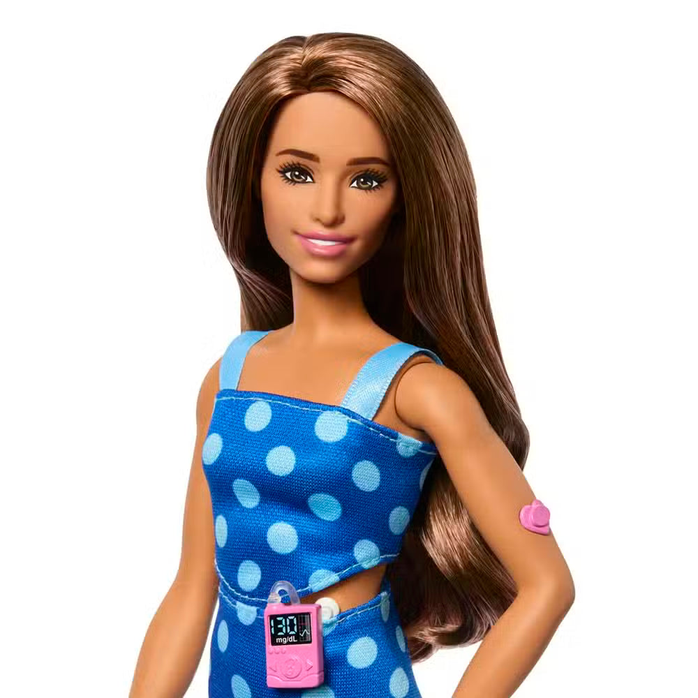 Barbiedukke Fashionista Diabetiker