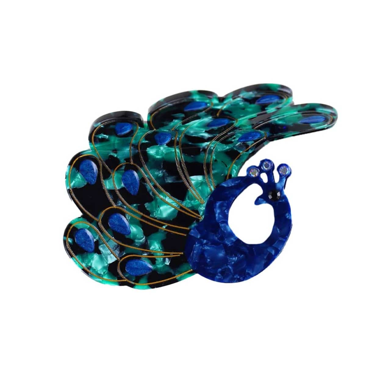 By Stær Hårklemme Påfugl