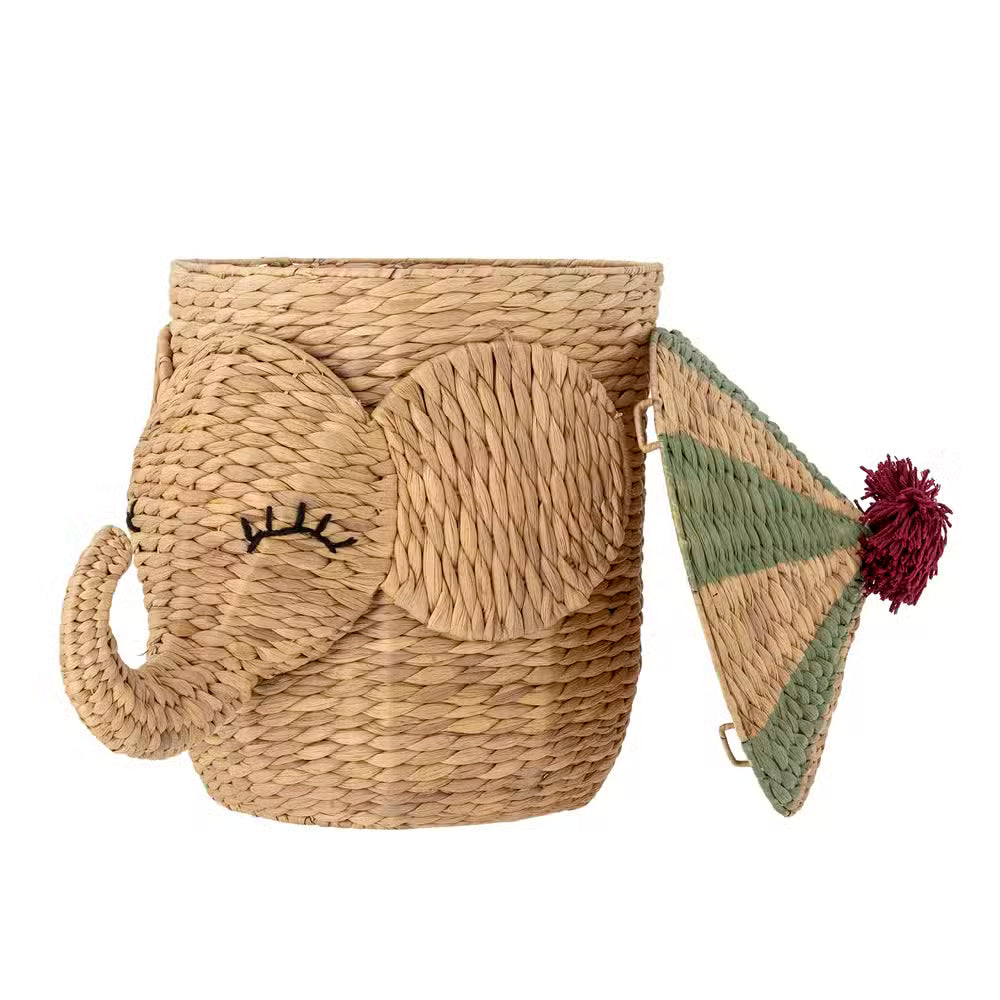 Bloomingville Mini Elefant Kurv Med Låg