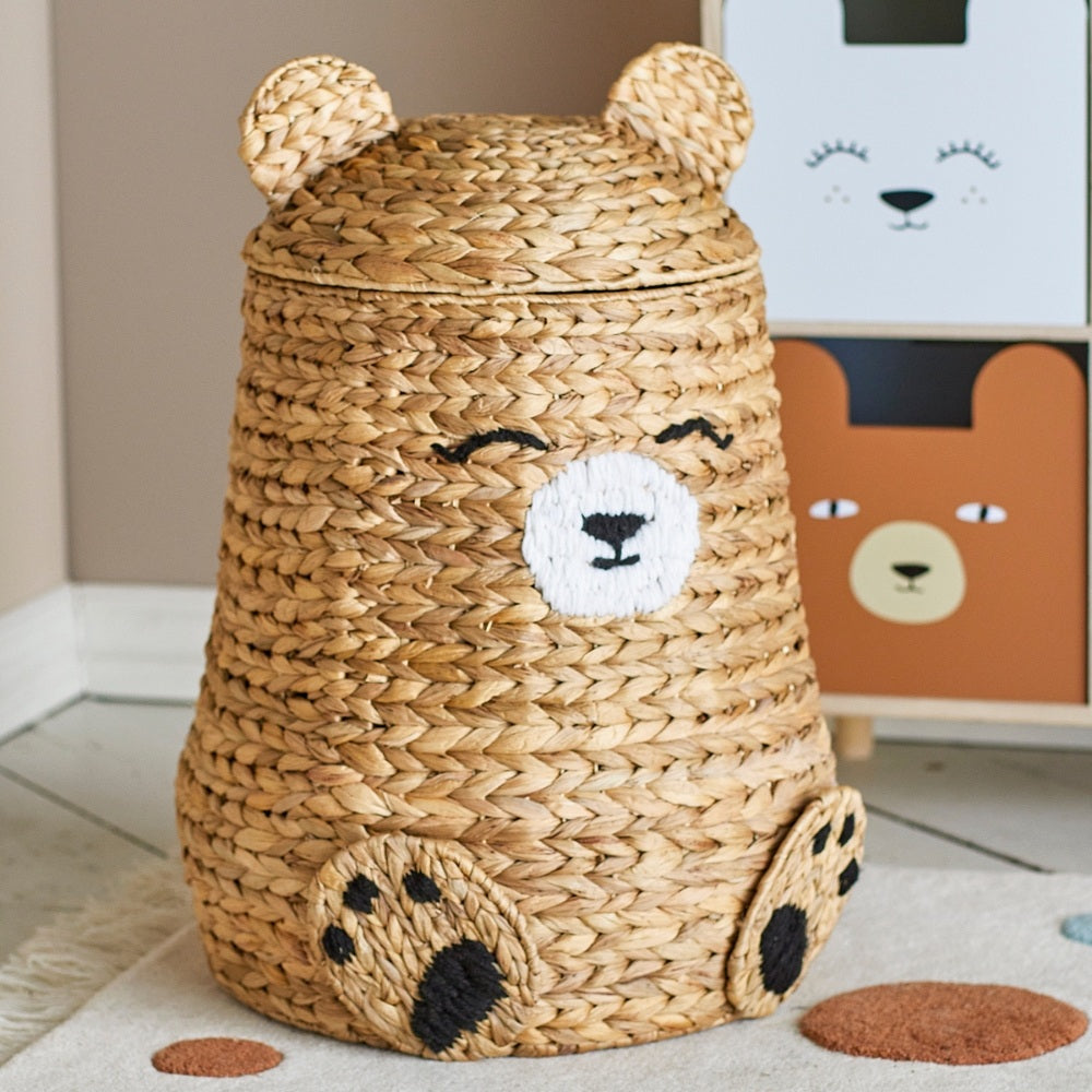 Bloomingville Mini Kurv Med Låg Bamse