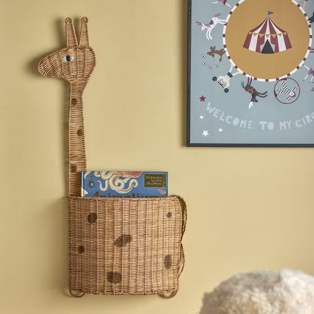 Bloomingville Mini Kurv Til Væg Giraf