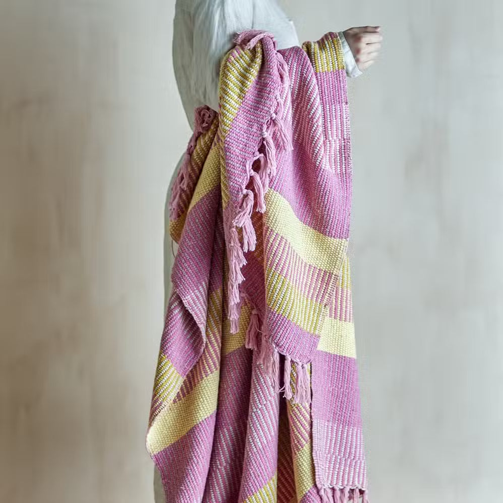 Bloomingville Mini Tæppe Pink