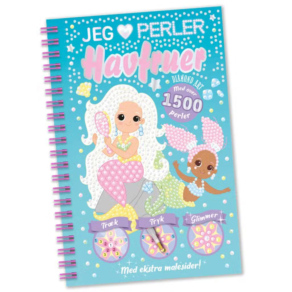 Bolden Diamant Maleri Jeg Elsker Perler Havfrue