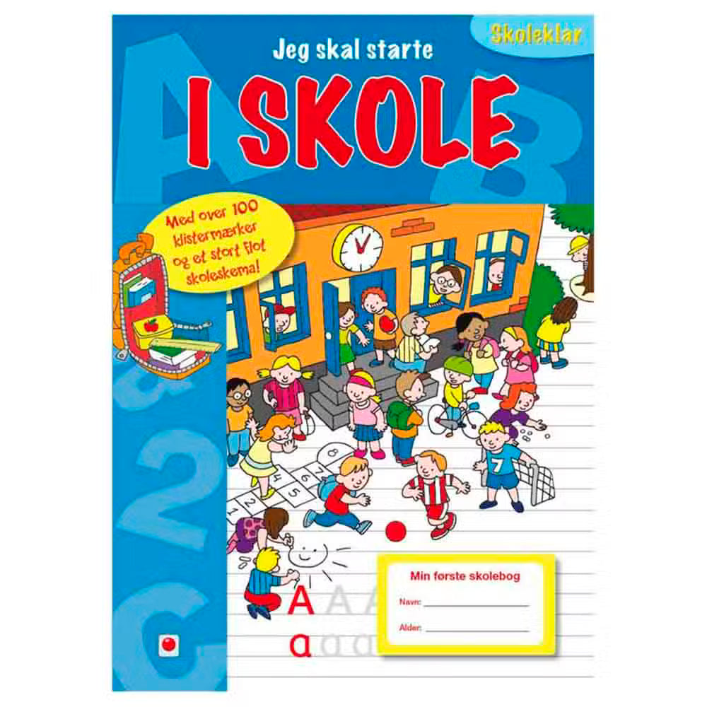Bolden Skoleklar Jeg skal starte i skole
