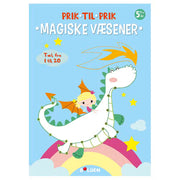 Bolden Prik til prik 1-20 Med Magiske væsner