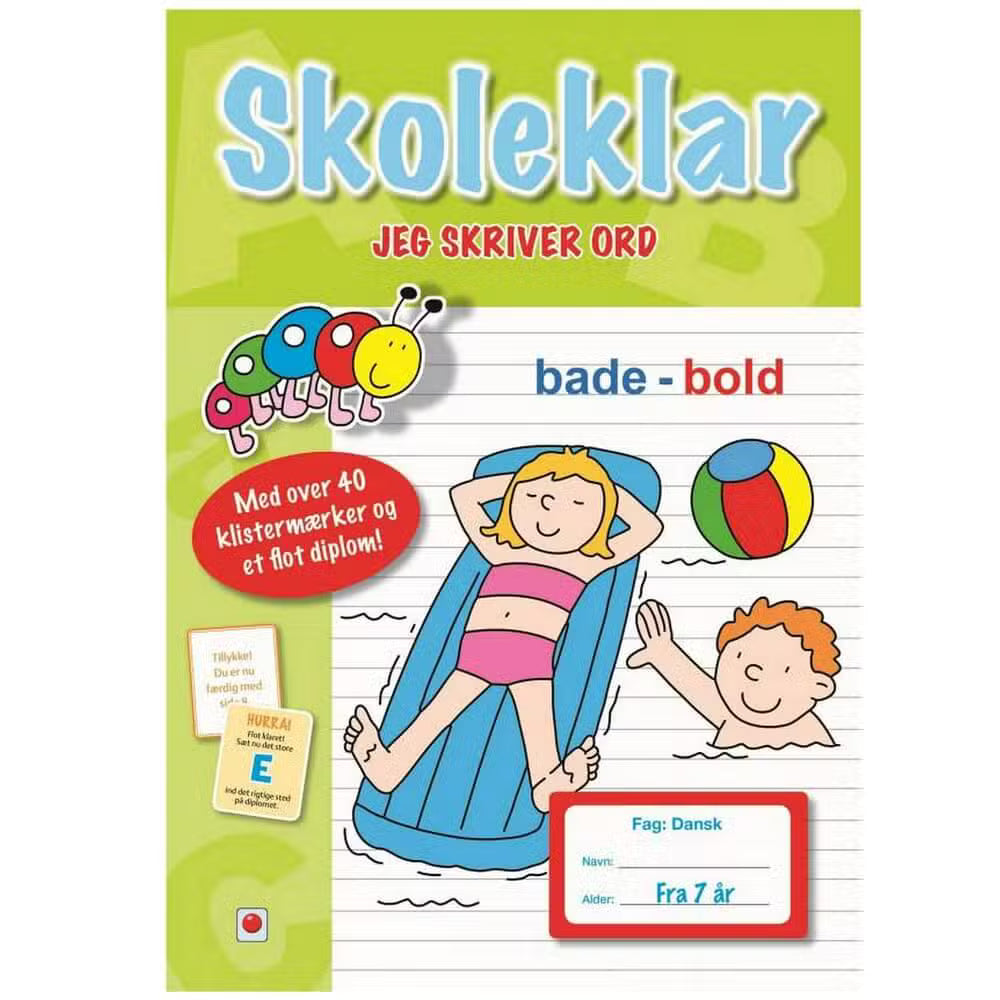 Bolden Skoleklar - Jeg skriver ord