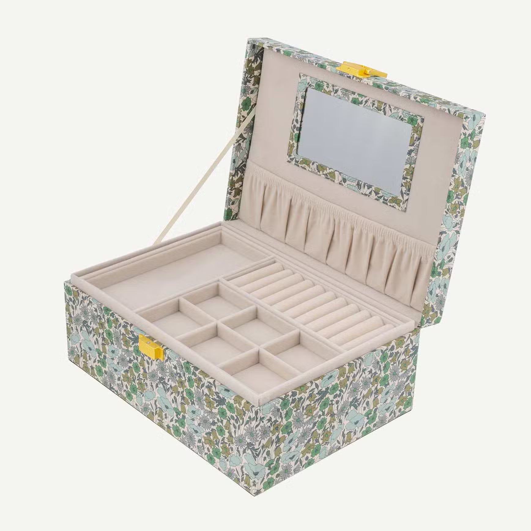 Bon Dep Smykkeskrin Poppy And Daisy Teal