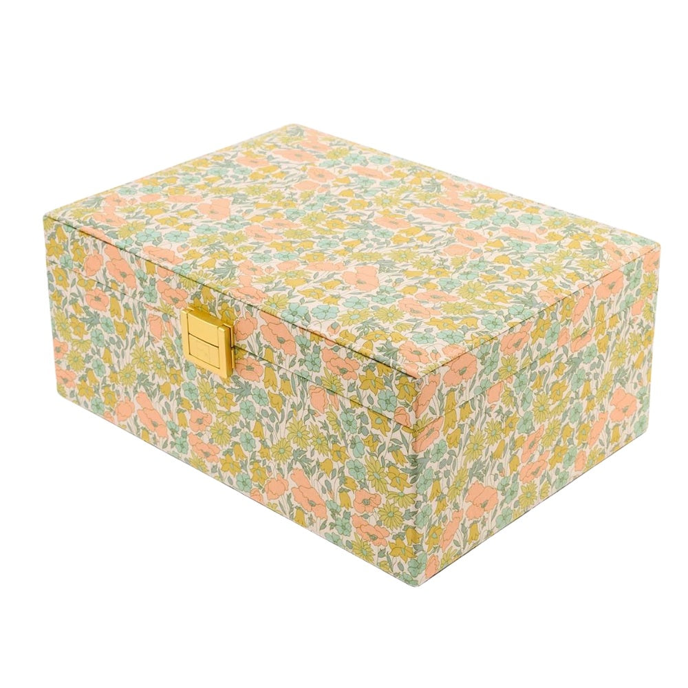 Bon Dep Smykkeskrin Liberty Poppy Daisy Pastel
