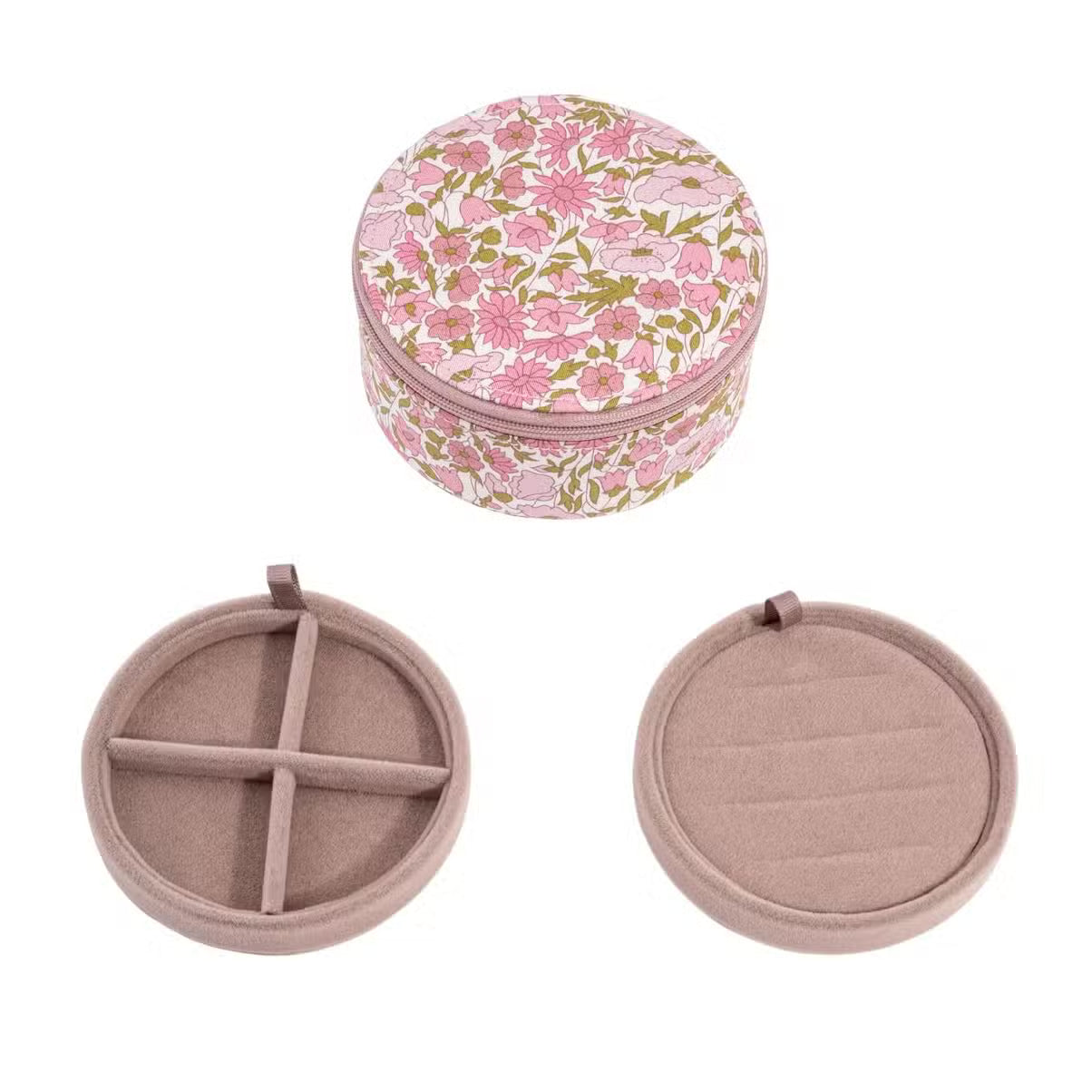 Bon Dep Smykkeskrin Rund Poppy And Daisy