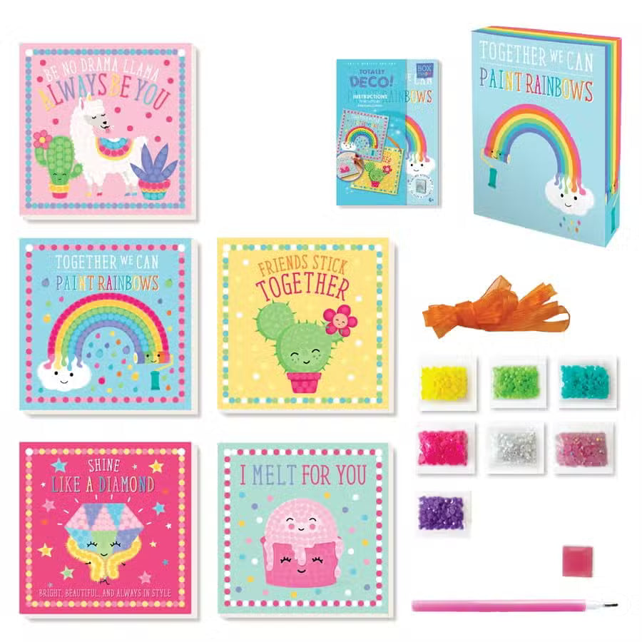 Box Candy Diamant Maleri Regnbue