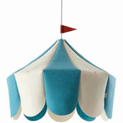 Buokids Cirkus Loftlampe Blå/Hvid