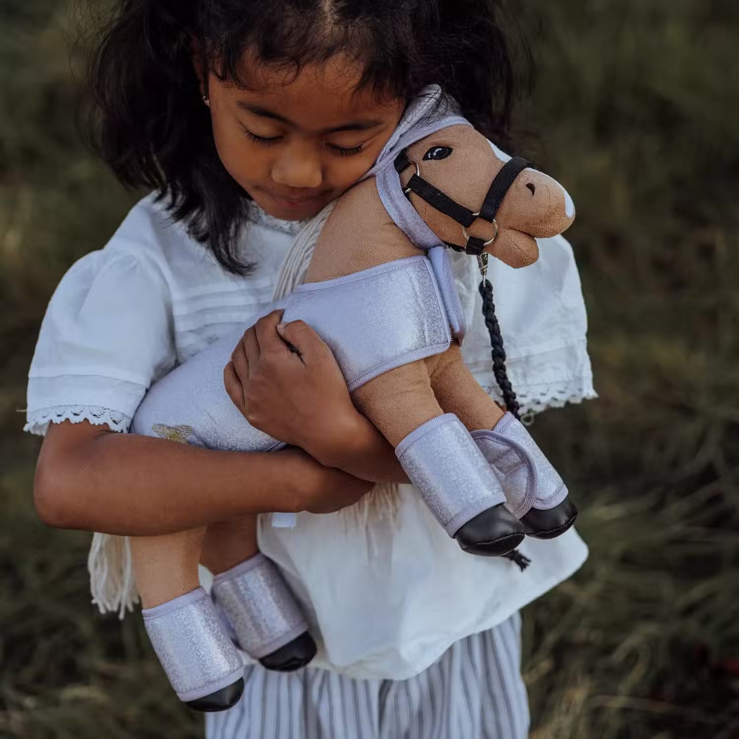 By Astrup Legehest Beige Daisy 30 Cm