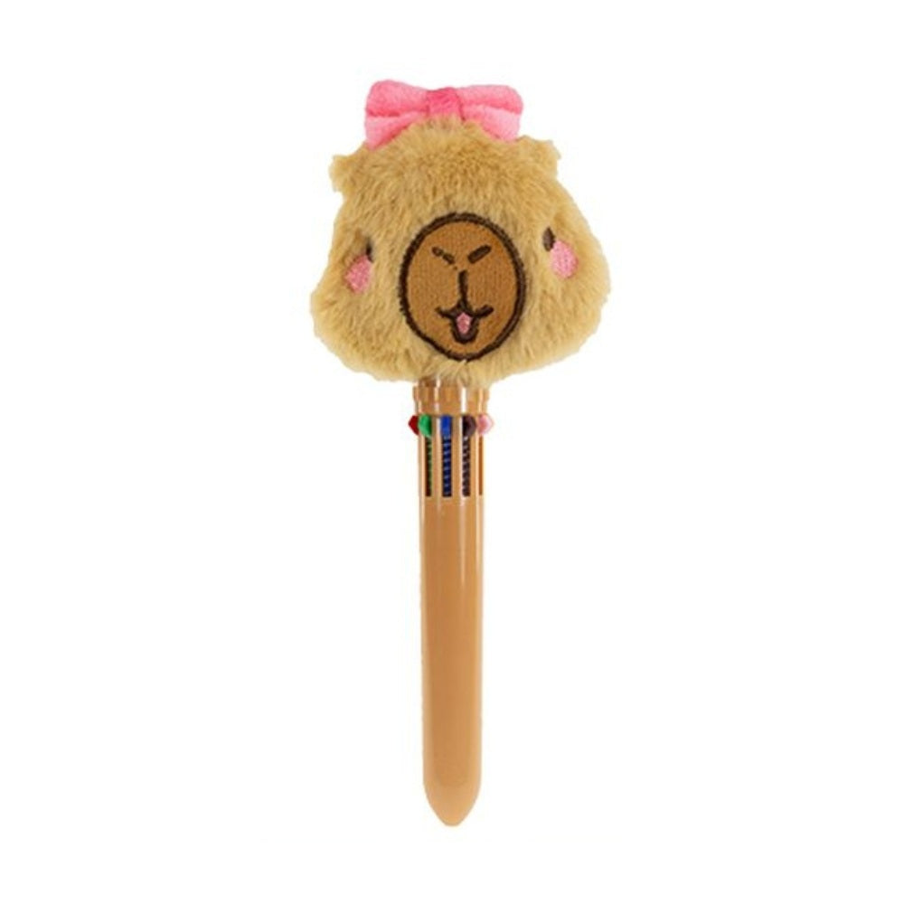 Capybara Kuglepen Med 10 Farver