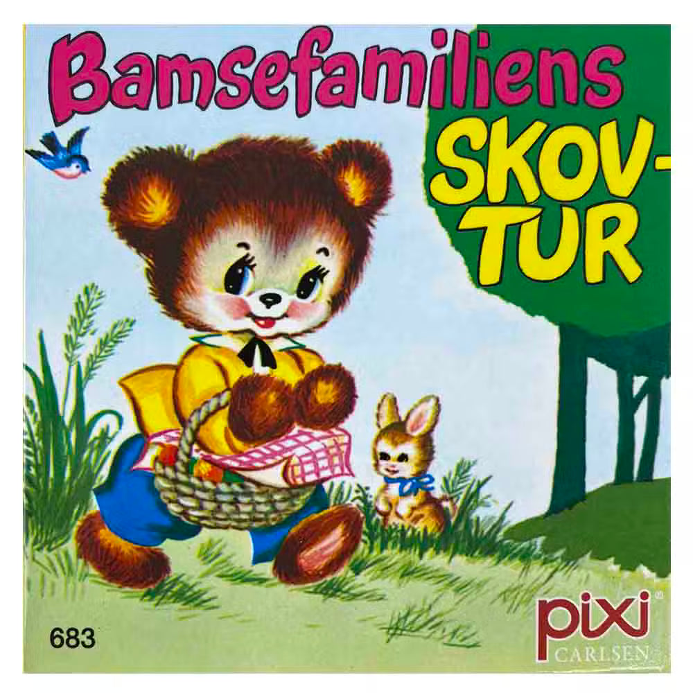 Pixi Bog Bamsefamiliens Skovtur
