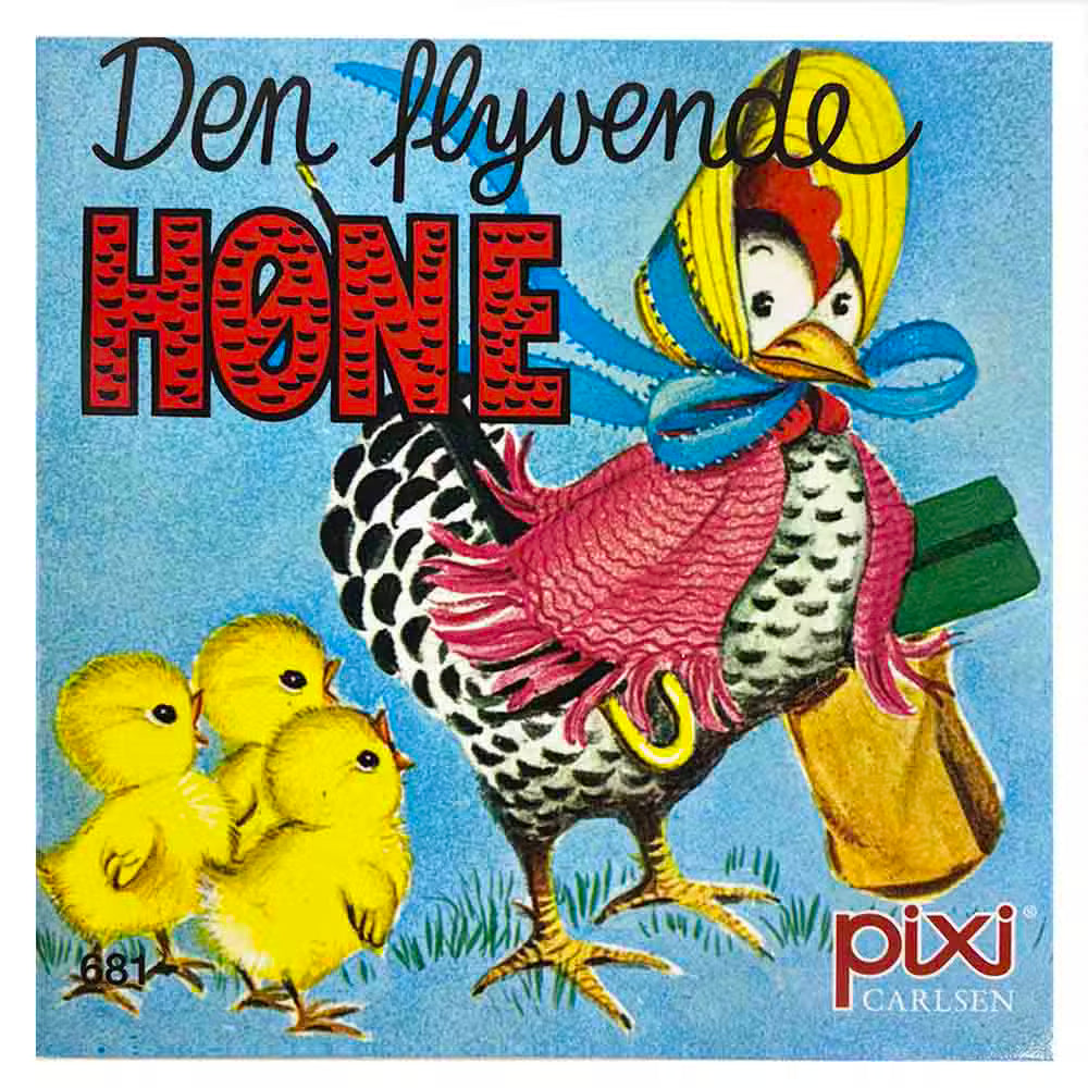 Carlsen Pixi Bog Den Flyvende Høne