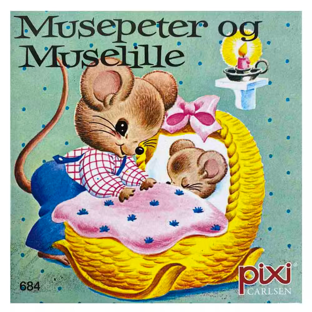 Pixi Bog Musepeter og Muselille