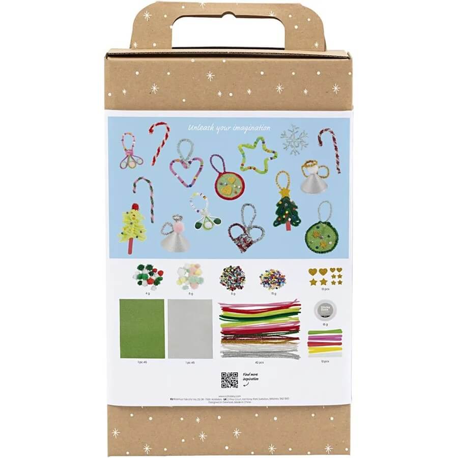 Creative Kreasæt Farverig Jul