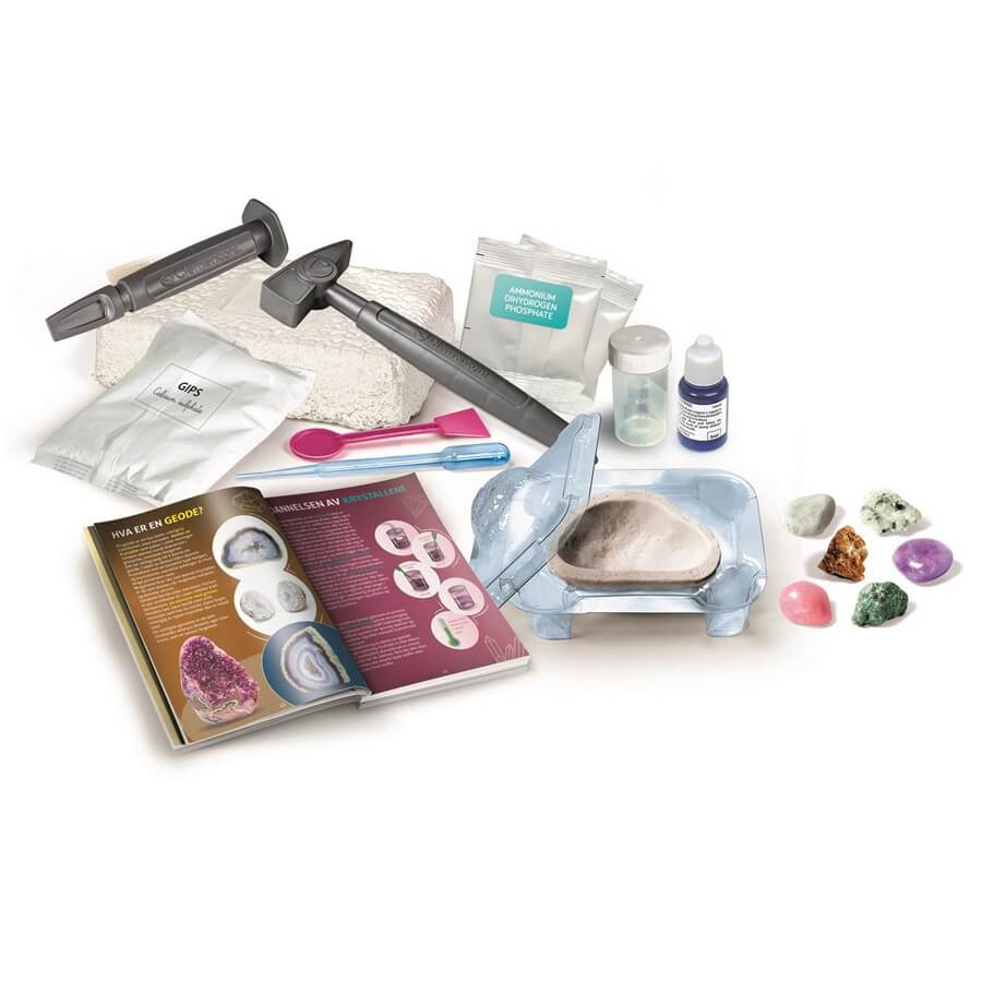 Clementoni Vidensskabssæt Mineraler Og Geoder