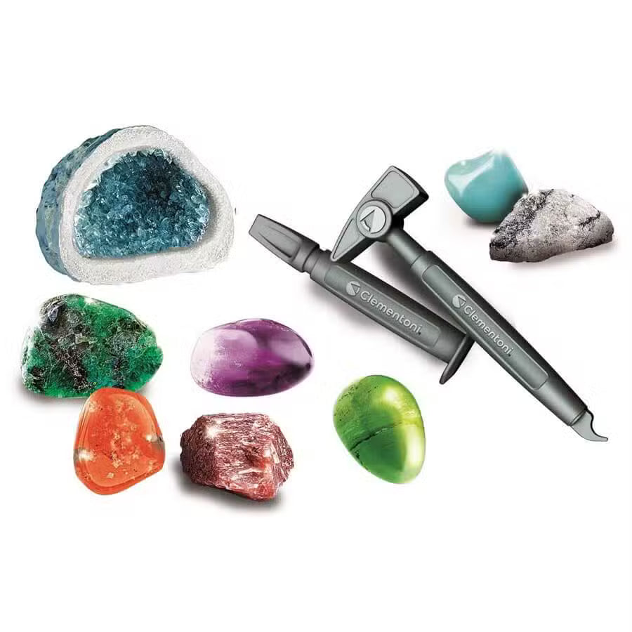 Clementoni Vidensskabssæt Mineraler Og Geoder