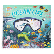 Create Your Klistermærkebog Ocean Life