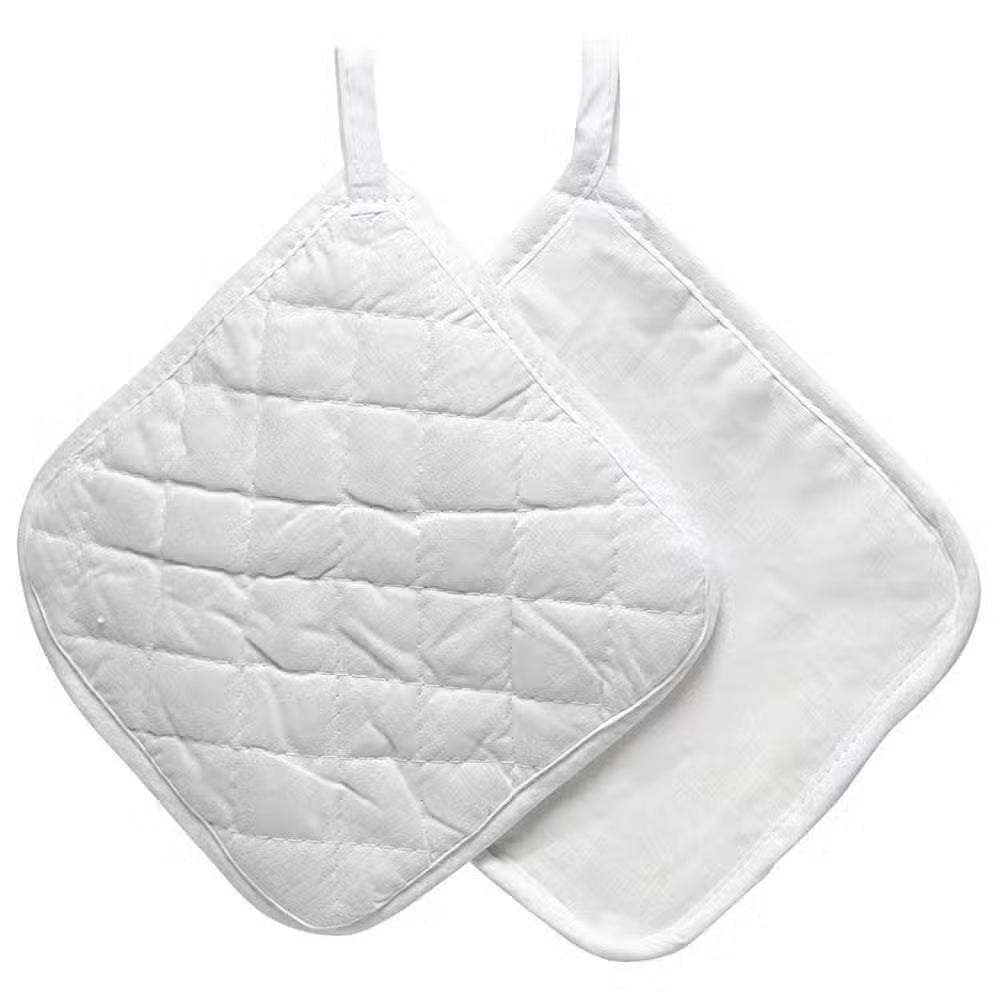 Creative Grydelapper 4-pak - Hvid