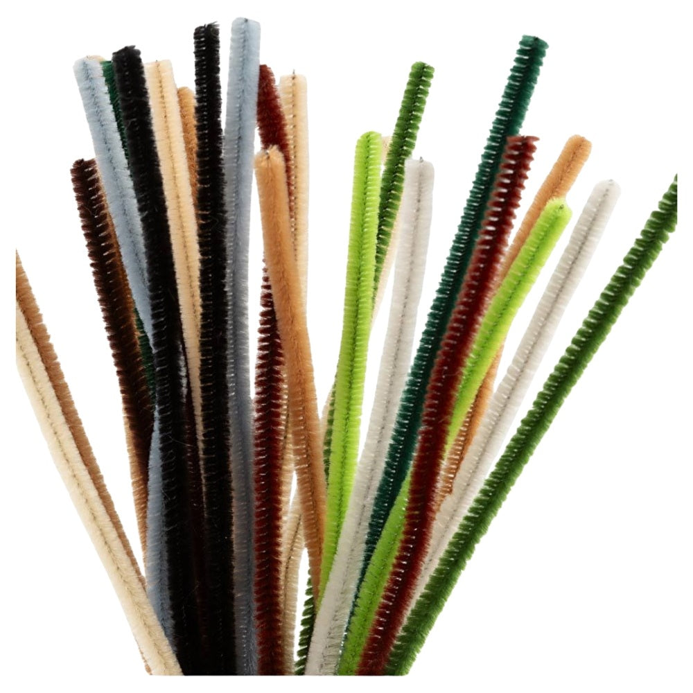 Creative Chenille Natur 25 Stk