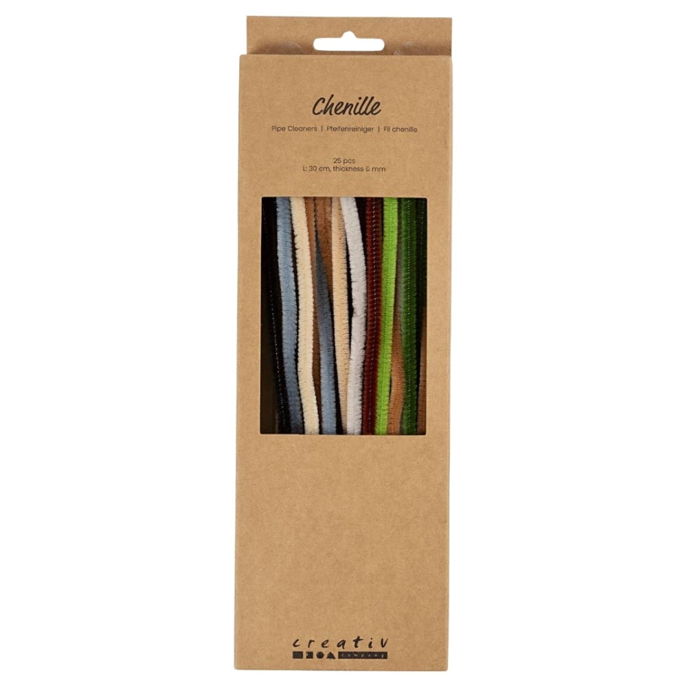 Creative Chenille Natur 25 Stk