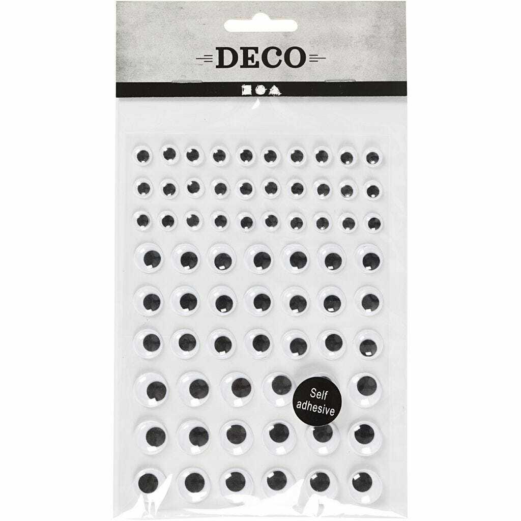 Rulleøjne Selvklæbende