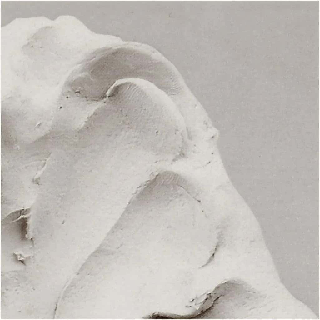 Selvhærdende Ler Hvid