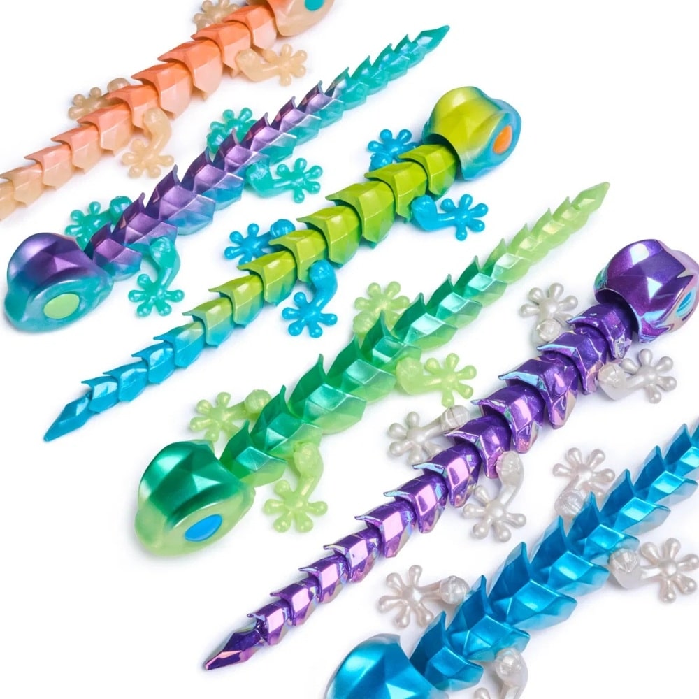 CrystaLynx Gekko Surprise Assorteret 22 Cm