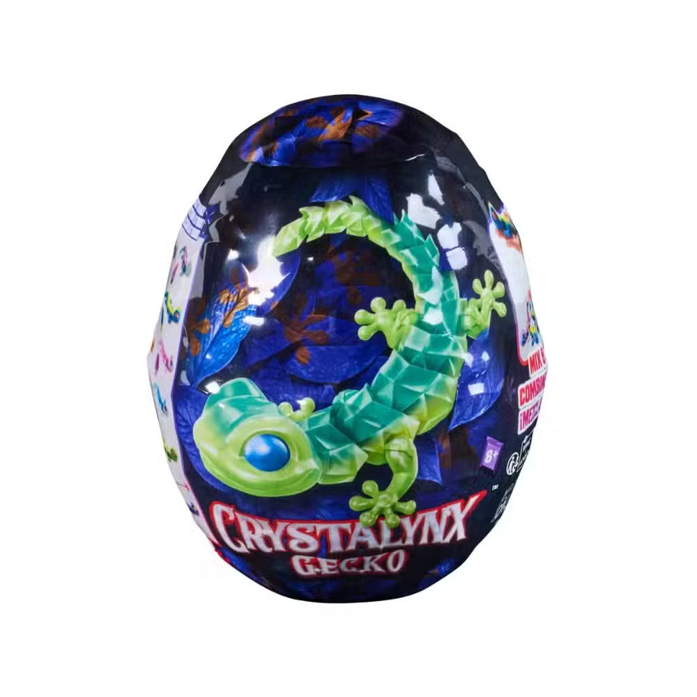 CrystaLynx Gekko Surprise Assorteret 22 Cm