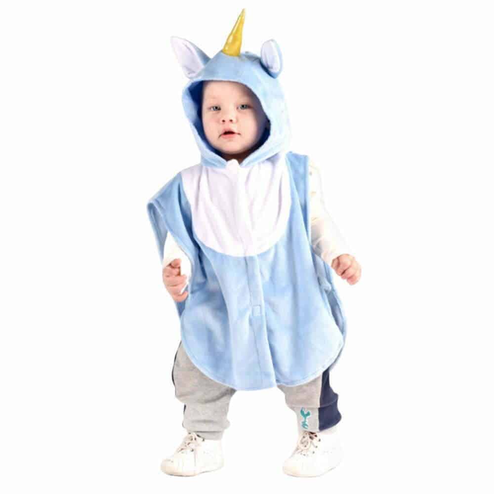 Den Goda Fen Kappe Enhjørning blå - 2-4 år
