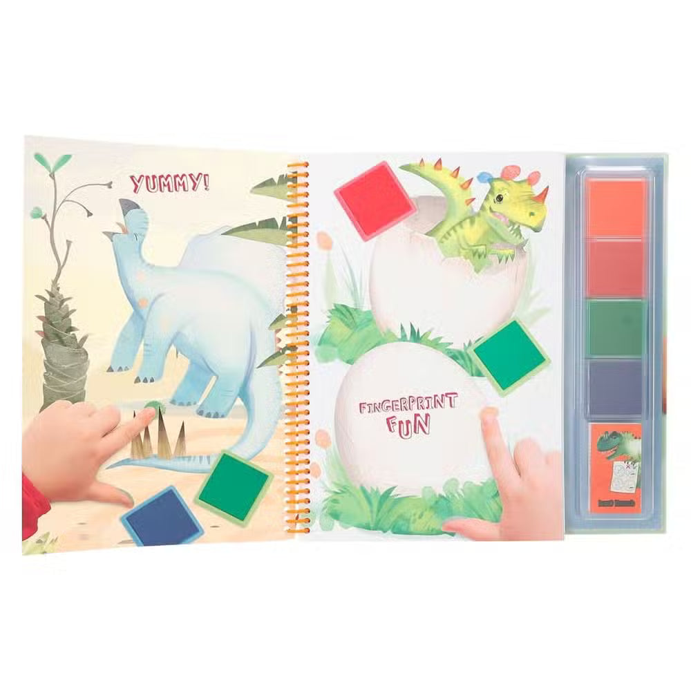 Dino World Fingermaling Sjov