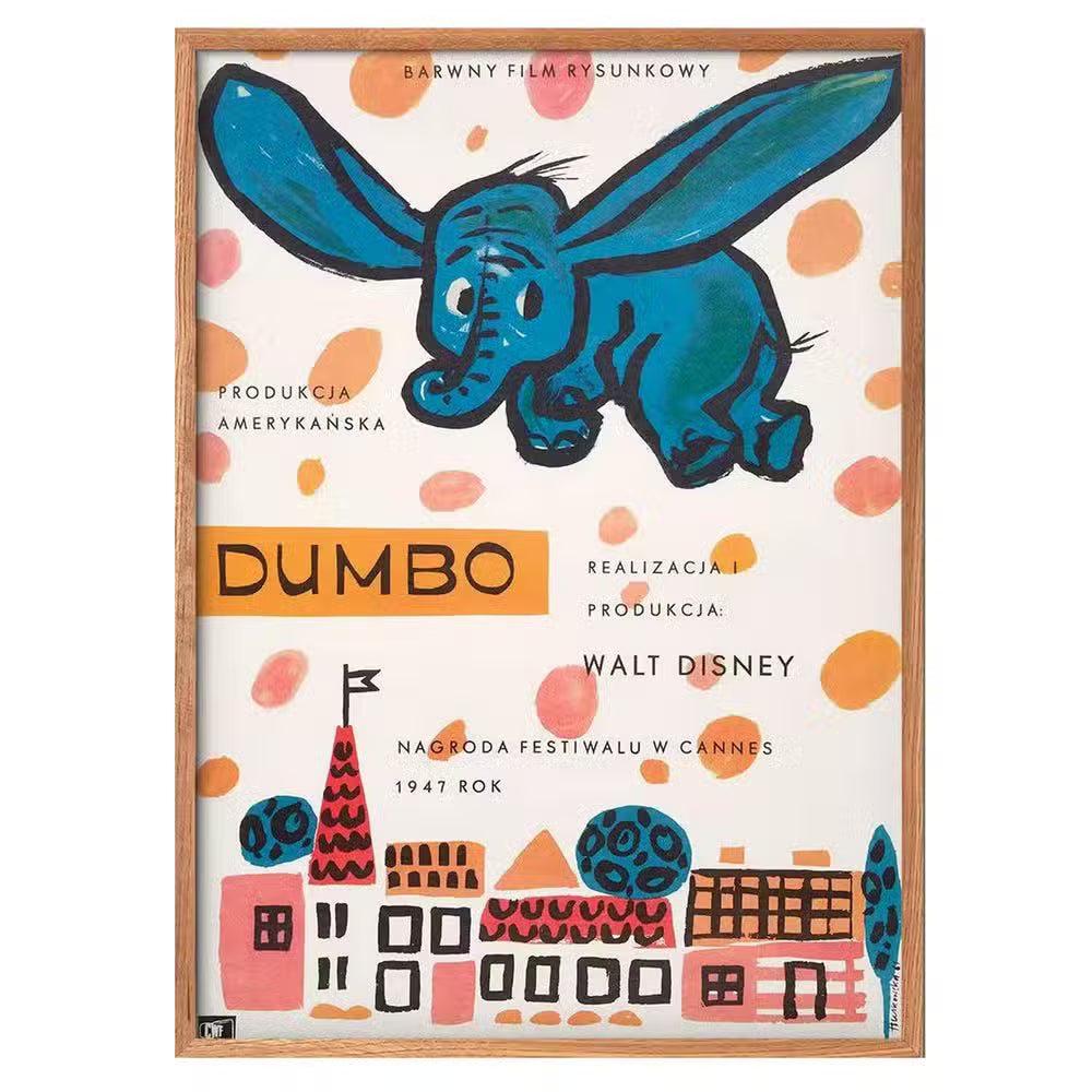Walt Disney Dumbo Plakat