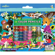 Eeboo Dobbelt Farveblyanter 12 Pak