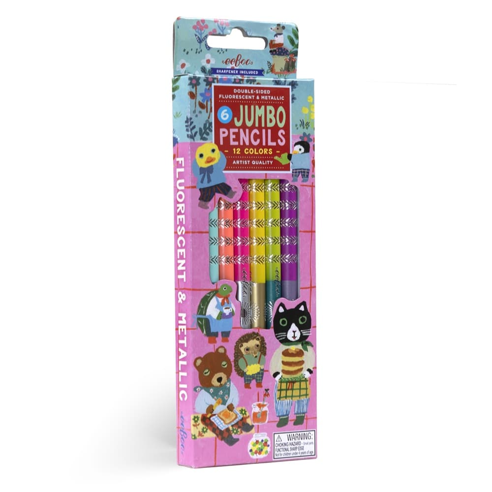 Eeboo Jumbo Farveblyanter Sweet Celebration