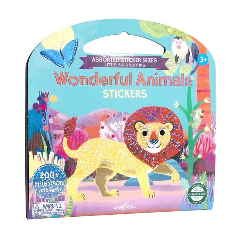 Eeboo Klistermærker Skønne Dyr