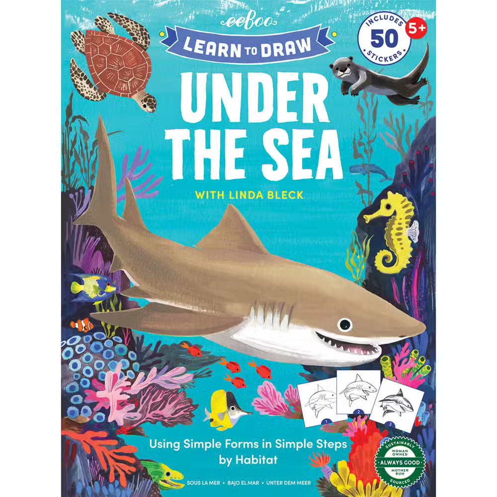 Eeboo Lær At Tegne Under Havet