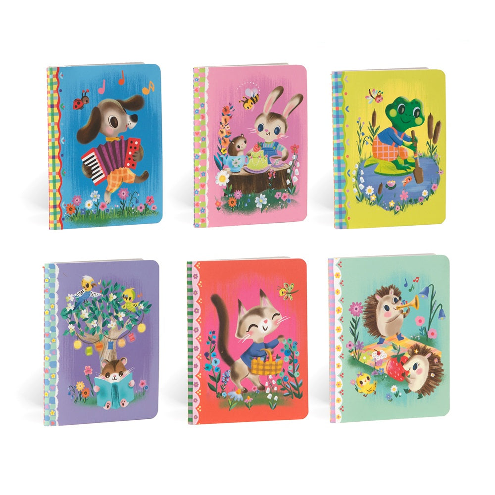 Eeboo Notesbog Mini Assorteret 1 Stk