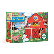 Eeboo Puslespil 20 Brikker Den Lille Farm