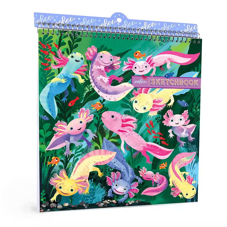 Eeboo Skitseblok Axolotl
